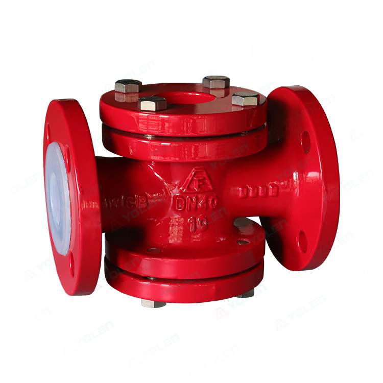 SJ41衬氟四通视镜