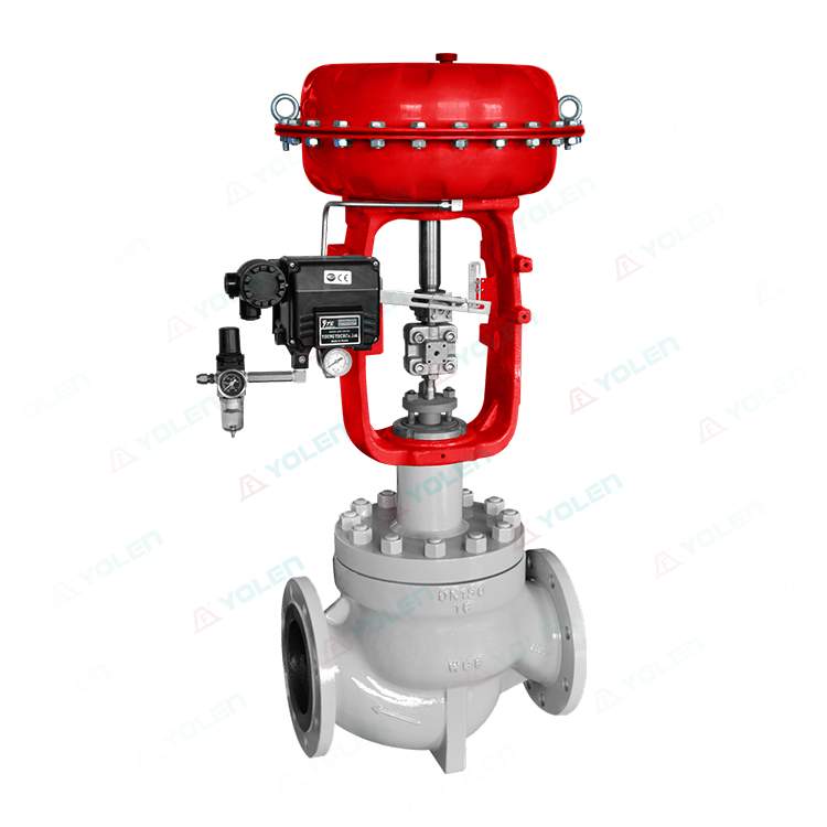 气动单座调节阀