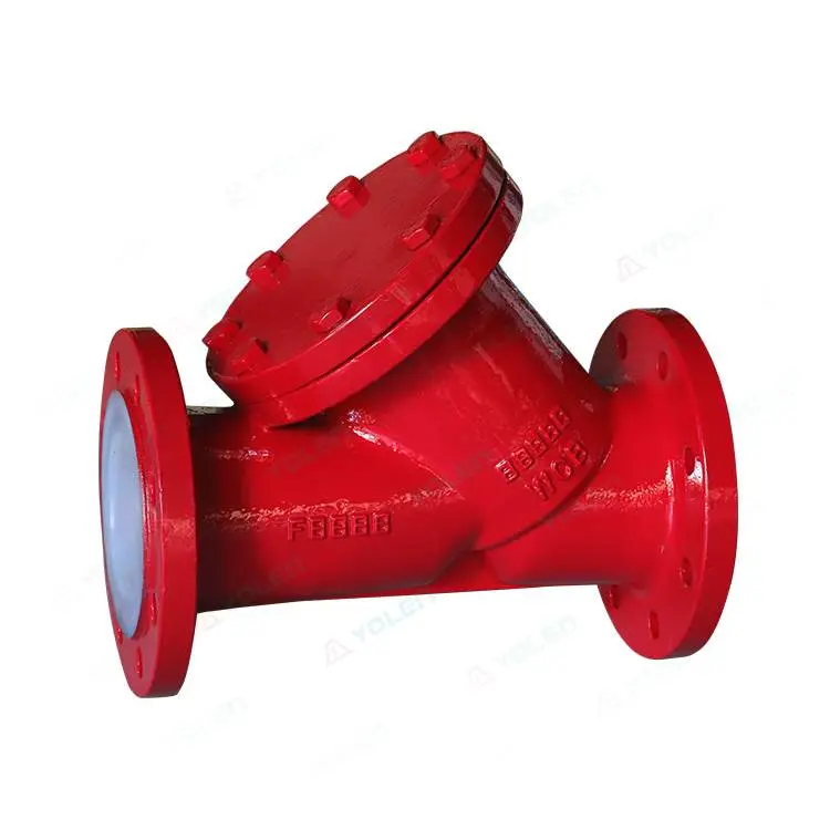 GL41衬氟Y型过滤器