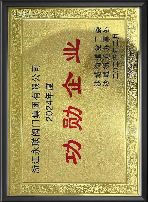 沙城街道2024年度功勋企业